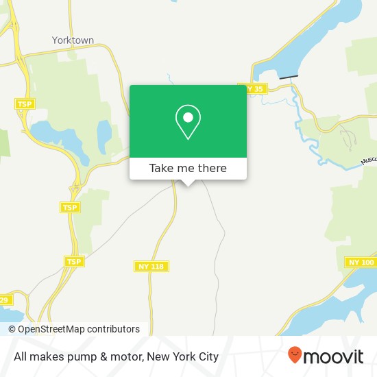 Mapa de All makes pump & motor