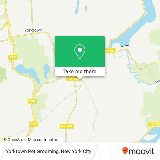 Yorktown Pet Grooming map