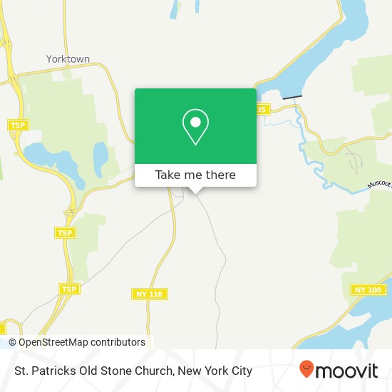 St. Patricks Old Stone Church map