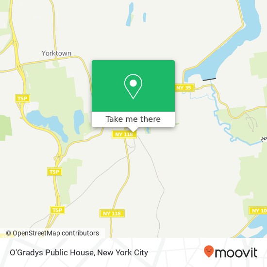 O'Gradys Public House map