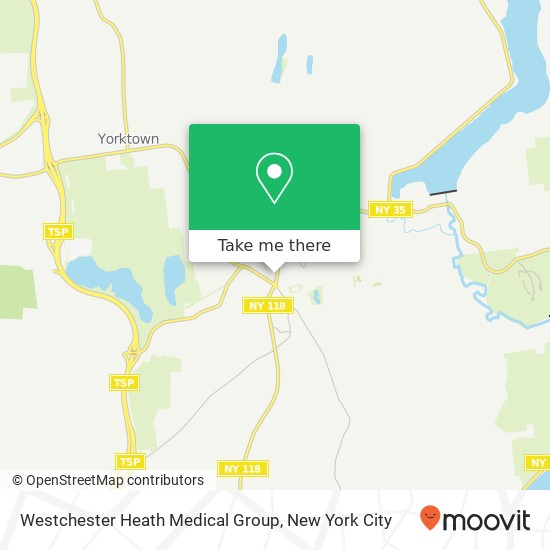 Mapa de Westchester Heath Medical Group