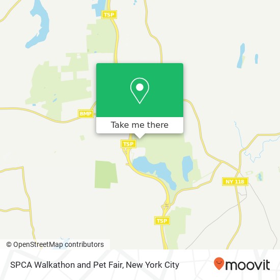 SPCA Walkathon and Pet  Fair map