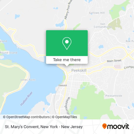 St. Mary's Convent map