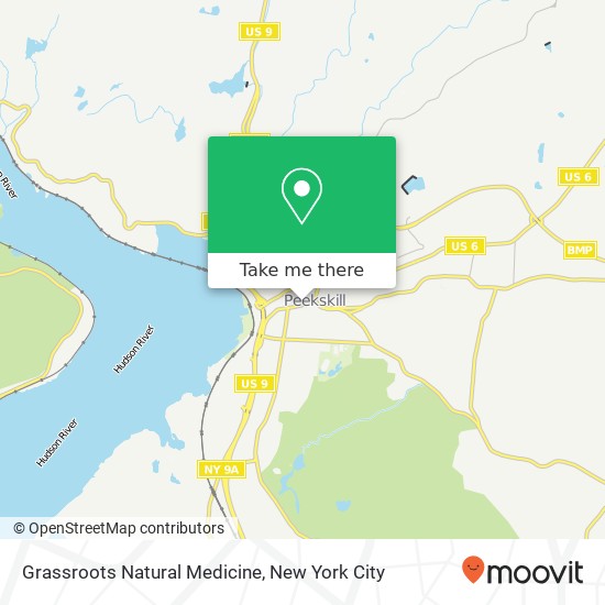Grassroots Natural Medicine map