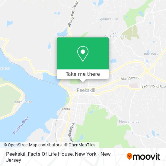 Peekskill Facts Of Life House map