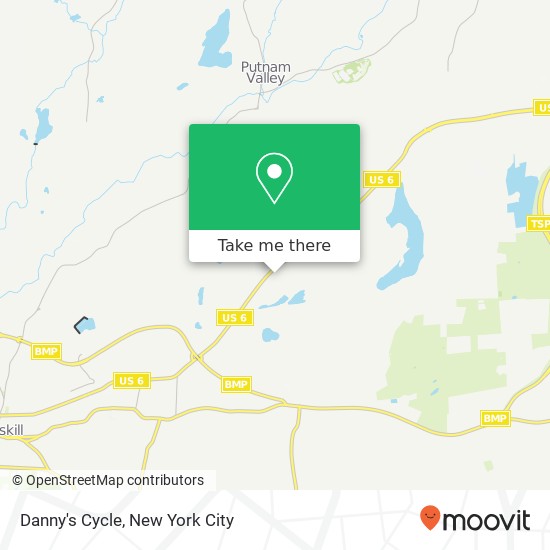 Danny's Cycle map