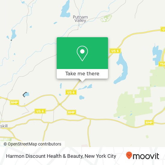 Harmon Discount Health & Beauty map