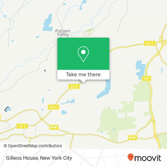 Gilleos House map