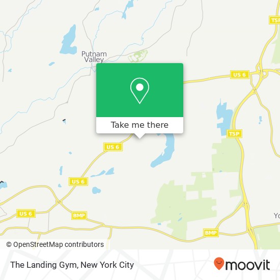 The Landing Gym map