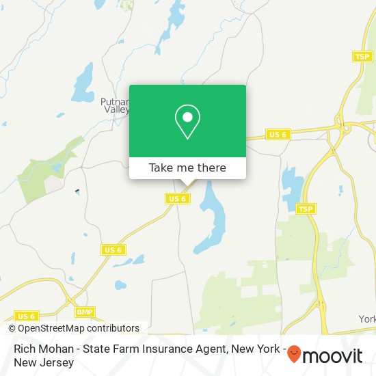 Rich Mohan - State Farm Insurance Agent map