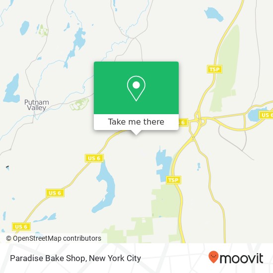 Paradise Bake Shop map