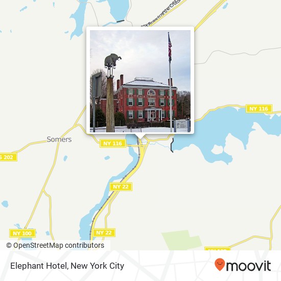 Elephant Hotel map