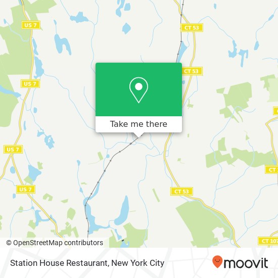 Station House Restaurant map