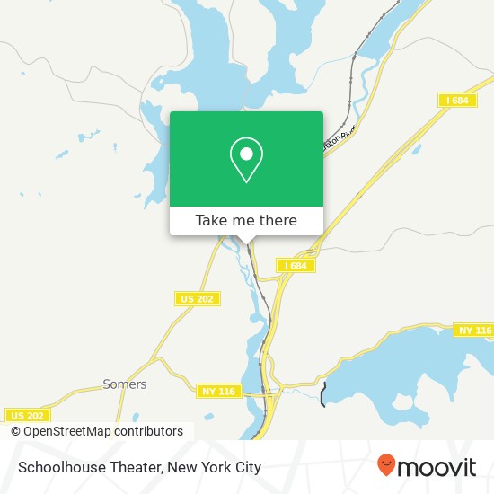Mapa de Schoolhouse Theater