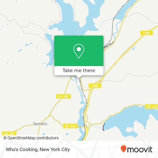 Who's Cooking map