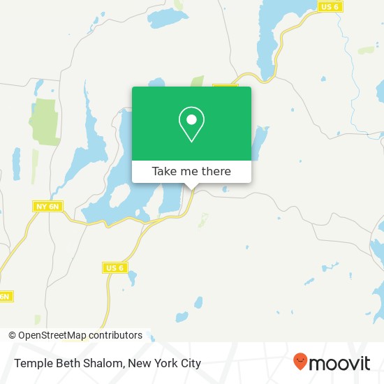Mapa de Temple Beth Shalom