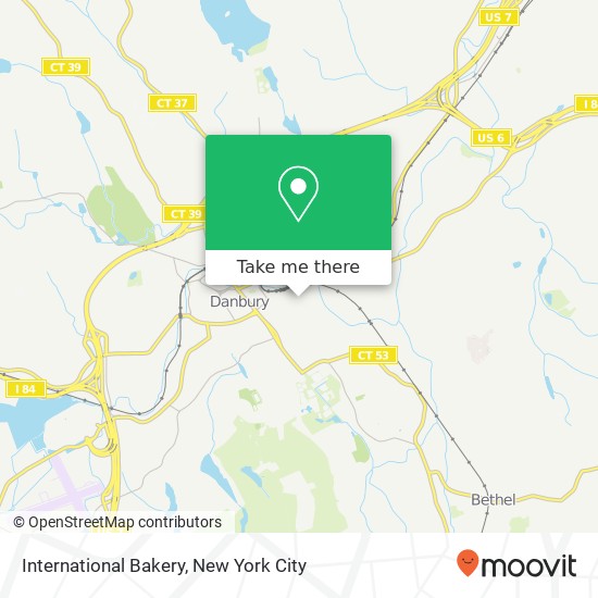 International Bakery map