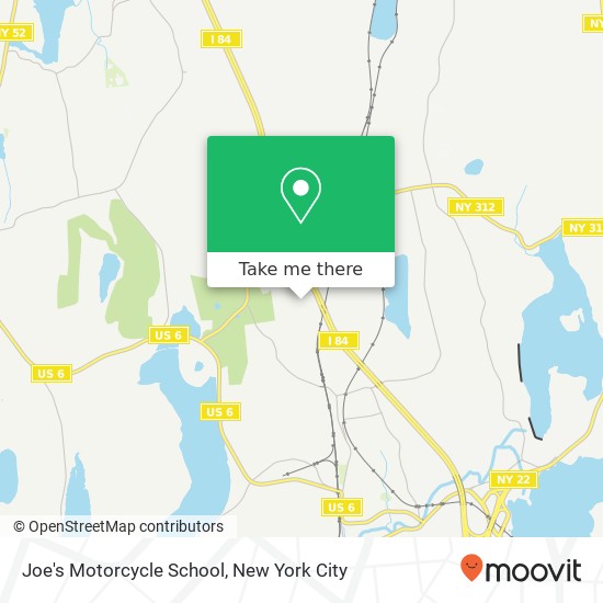 Joe's Motorcycle School map