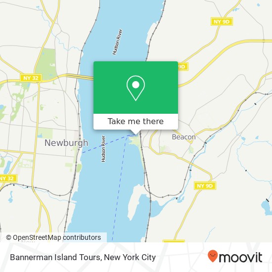Mapa de Bannerman Island Tours