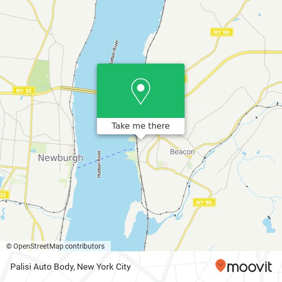 Mapa de Palisi Auto Body