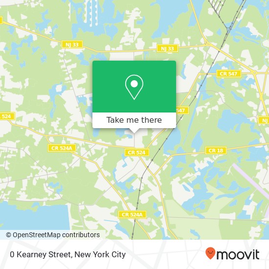 Mapa de 0 Kearney Street