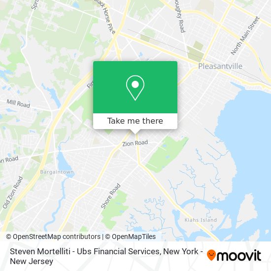 Steven Mortelliti - Ubs Financial Services map