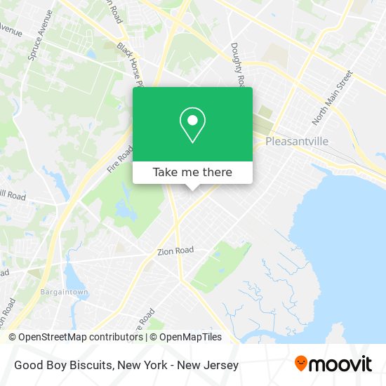 Mapa de Good Boy Biscuits