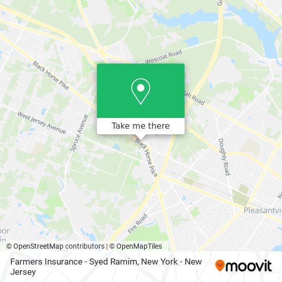 Farmers Insurance - Syed Ramim map