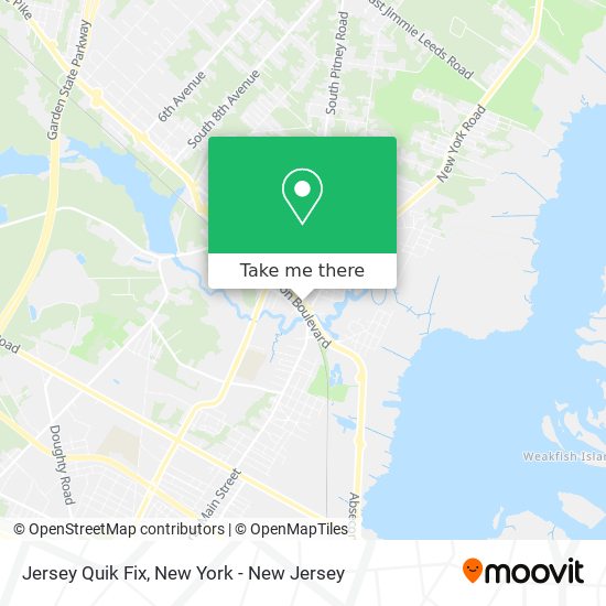 Jersey Quik Fix map