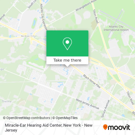 Mapa de Miracle-Ear Hearing Aid Center