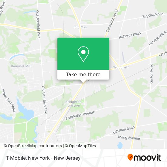 T-Mobile map