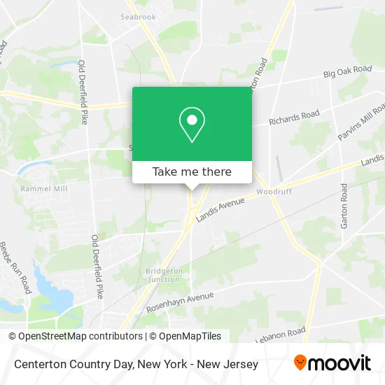 Centerton Country Day map