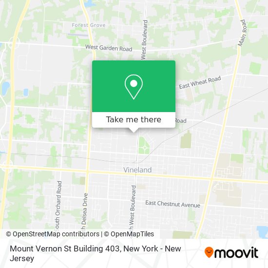 Mapa de Mount Vernon St Building 403