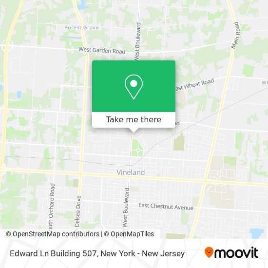 Edward Ln Building 507 map