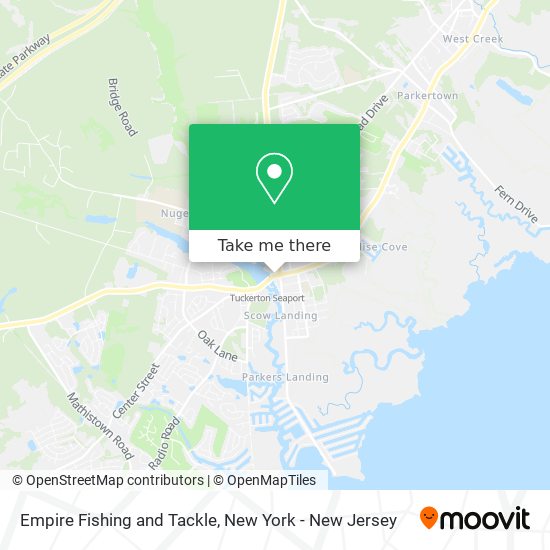 Mapa de Empire Fishing and Tackle