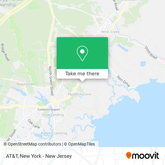 AT&T map