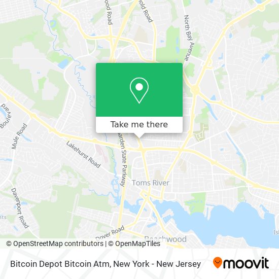 Bitcoin Depot Bitcoin Atm map