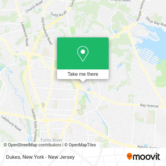 Dukes map