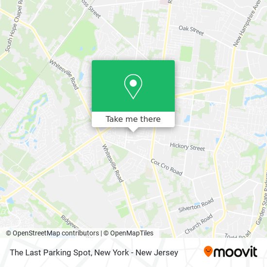 The Last Parking Spot map