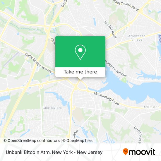 Mapa de Unbank Bitcoin Atm