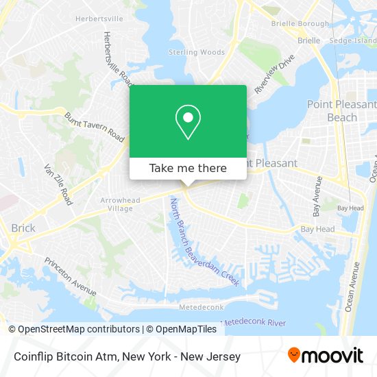 Mapa de Coinflip Bitcoin Atm