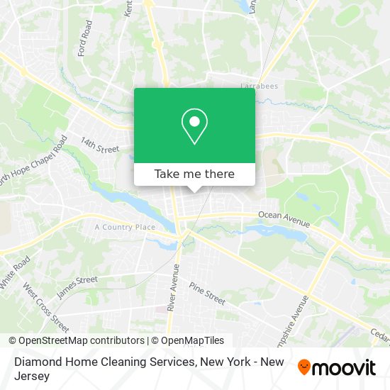 Diamond Home Cleaning Services map