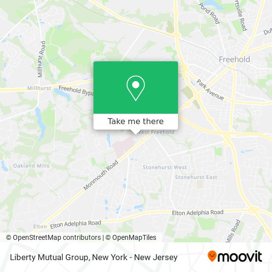 Liberty Mutual Group map