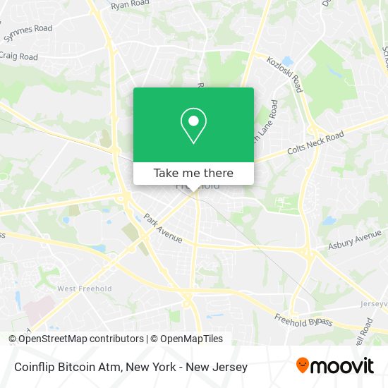 Coinflip Bitcoin Atm map