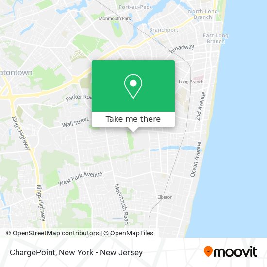 ChargePoint map