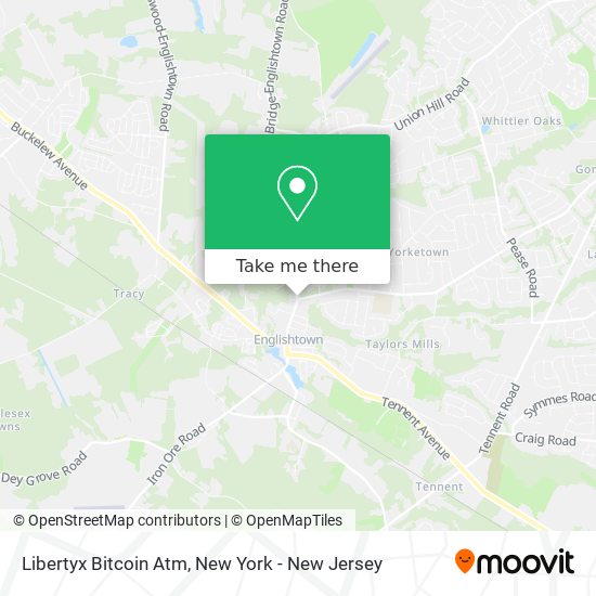 Libertyx Bitcoin Atm map