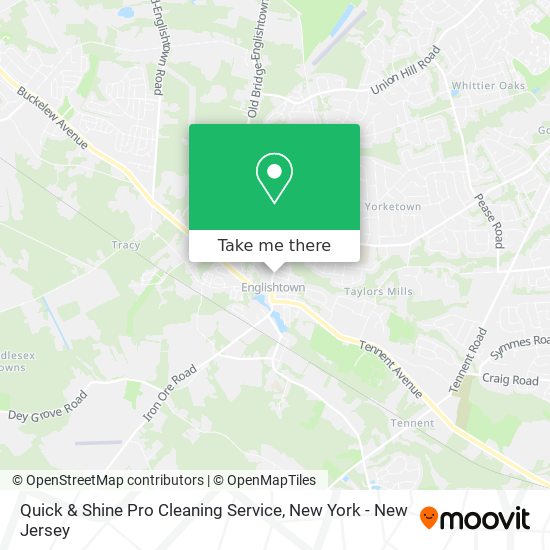 Quick & Shine Pro Cleaning Service map