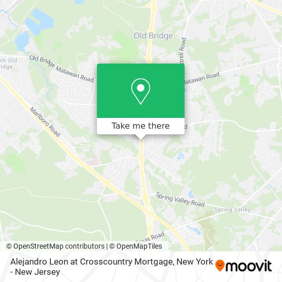 Alejandro Leon at Crosscountry Mortgage map