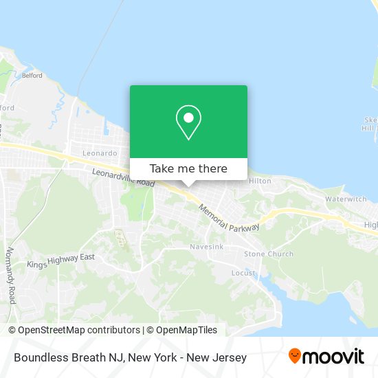 Boundless Breath NJ map