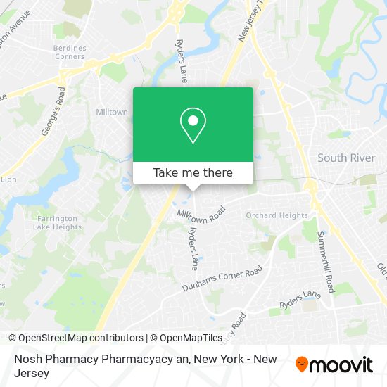 Nosh Pharmacy Pharmacyacy an map